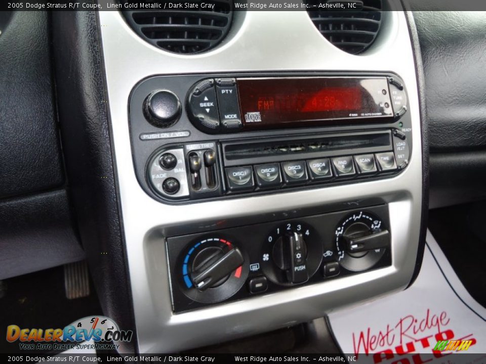 2005 Dodge Stratus R/T Coupe Linen Gold Metallic / Dark Slate Gray Photo #24