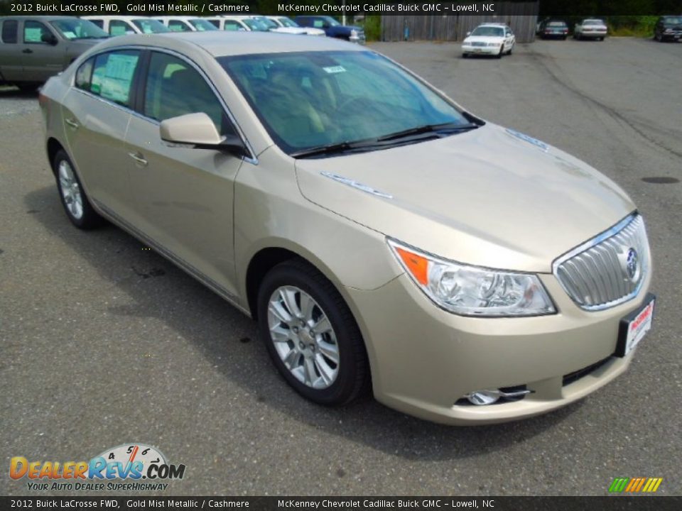 2012 Buick LaCrosse FWD Gold Mist Metallic / Cashmere Photo #2