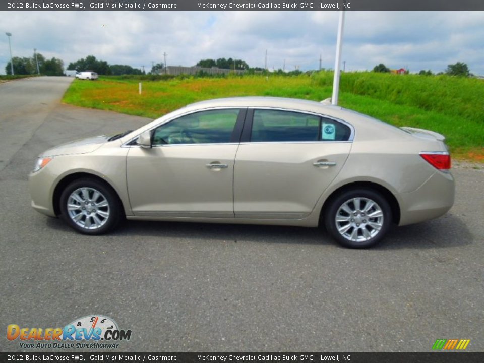 Gold Mist Metallic 2012 Buick LaCrosse FWD Photo #4