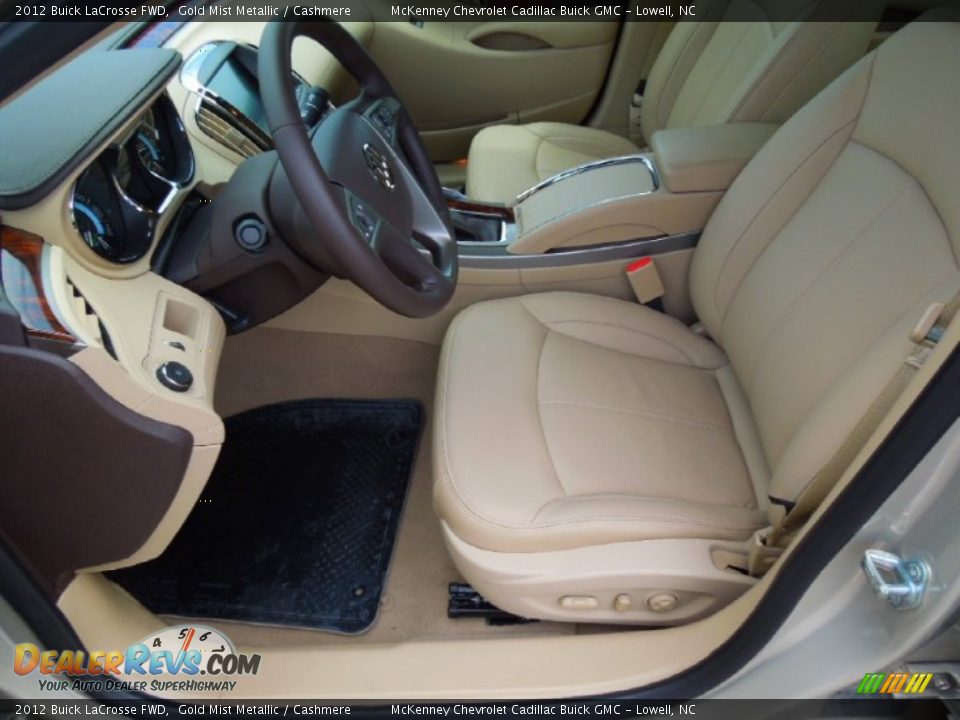 2012 Buick LaCrosse FWD Gold Mist Metallic / Cashmere Photo #8