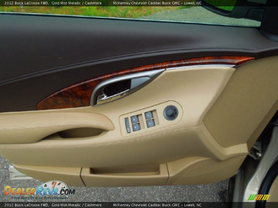 2012 Buick LaCrosse FWD Gold Mist Metallic / Cashmere Photo #10