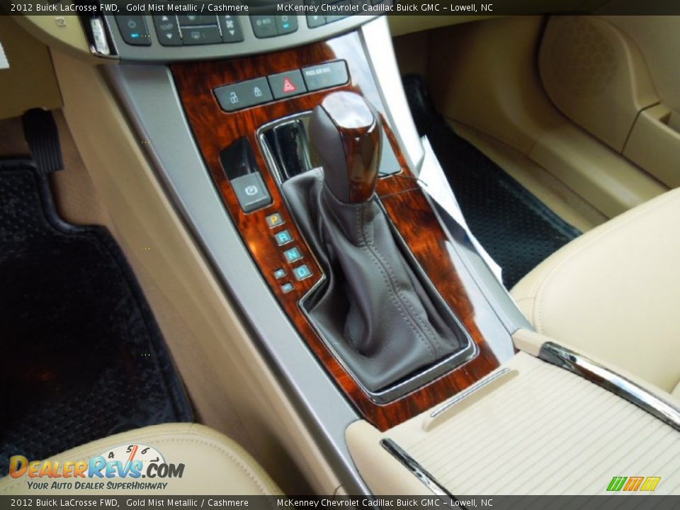 2012 Buick LaCrosse FWD Gold Mist Metallic / Cashmere Photo #11