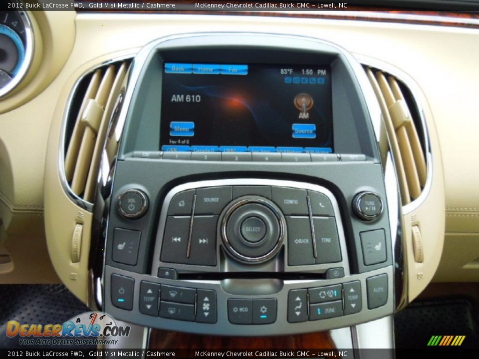 Controls of 2012 Buick LaCrosse FWD Photo #12
