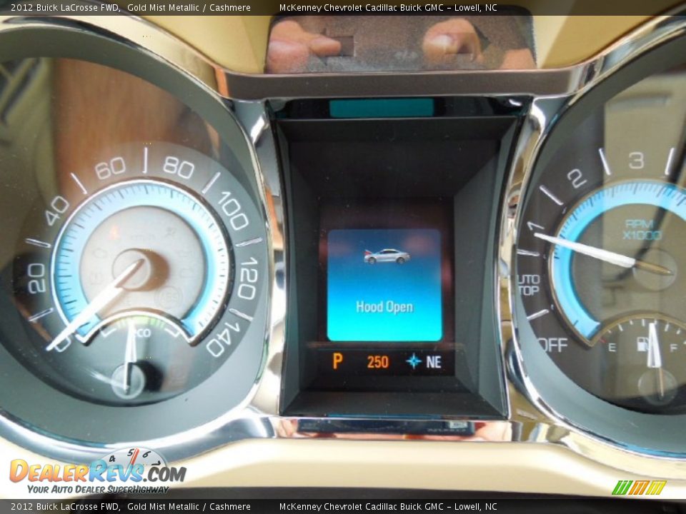 2012 Buick LaCrosse FWD Gold Mist Metallic / Cashmere Photo #14