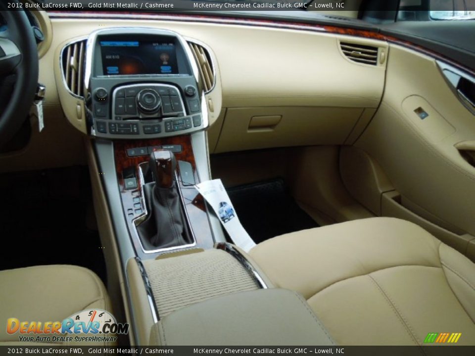 2012 Buick LaCrosse FWD Gold Mist Metallic / Cashmere Photo #17