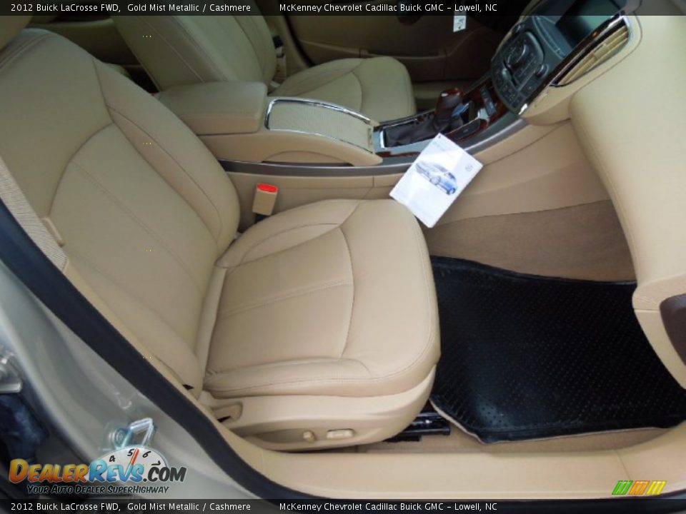 2012 Buick LaCrosse FWD Gold Mist Metallic / Cashmere Photo #20