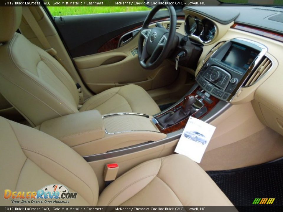 2012 Buick LaCrosse FWD Gold Mist Metallic / Cashmere Photo #21