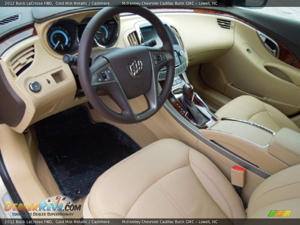 2012 Buick LaCrosse FWD Gold Mist Metallic / Cashmere Photo #25