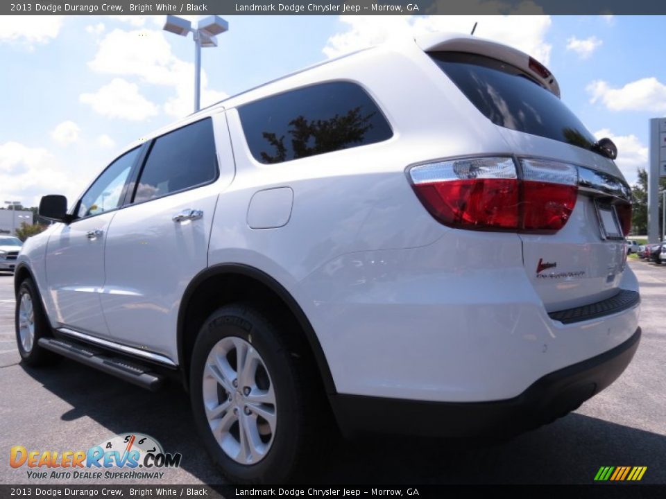 2013 Dodge Durango Crew Bright White / Black Photo #2