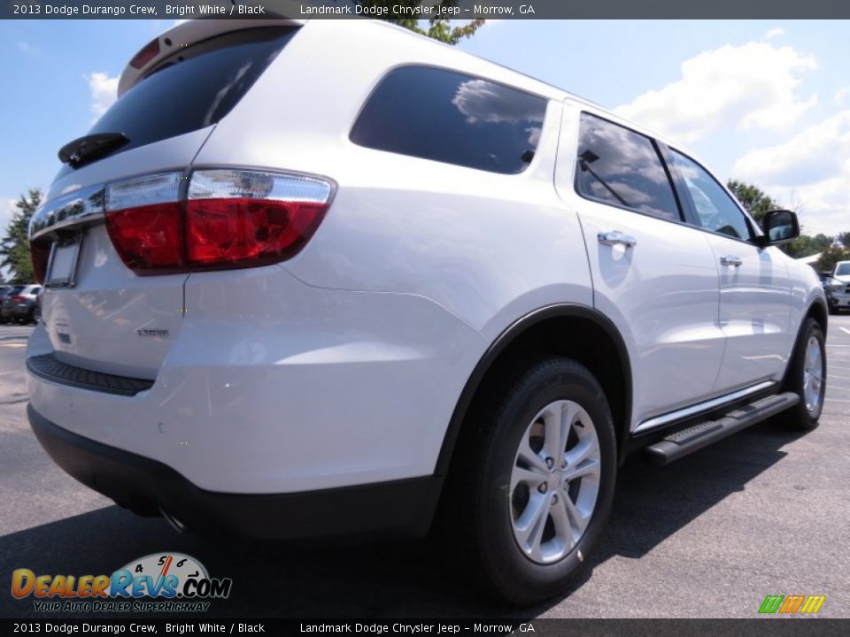 2013 Dodge Durango Crew Bright White / Black Photo #3