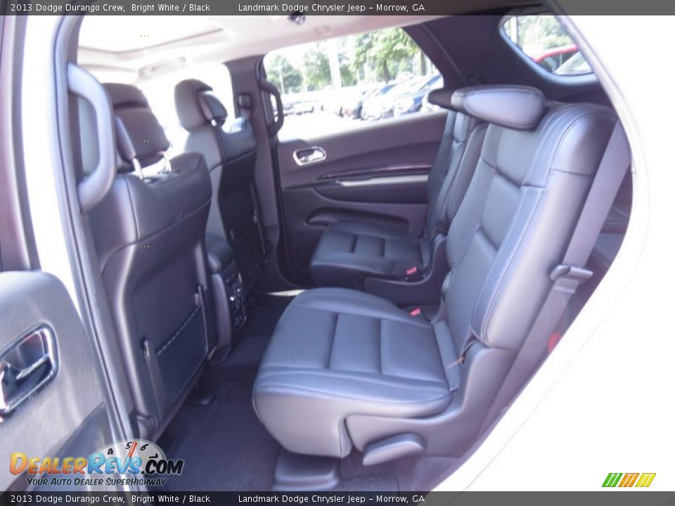 2013 Dodge Durango Crew Bright White / Black Photo #7
