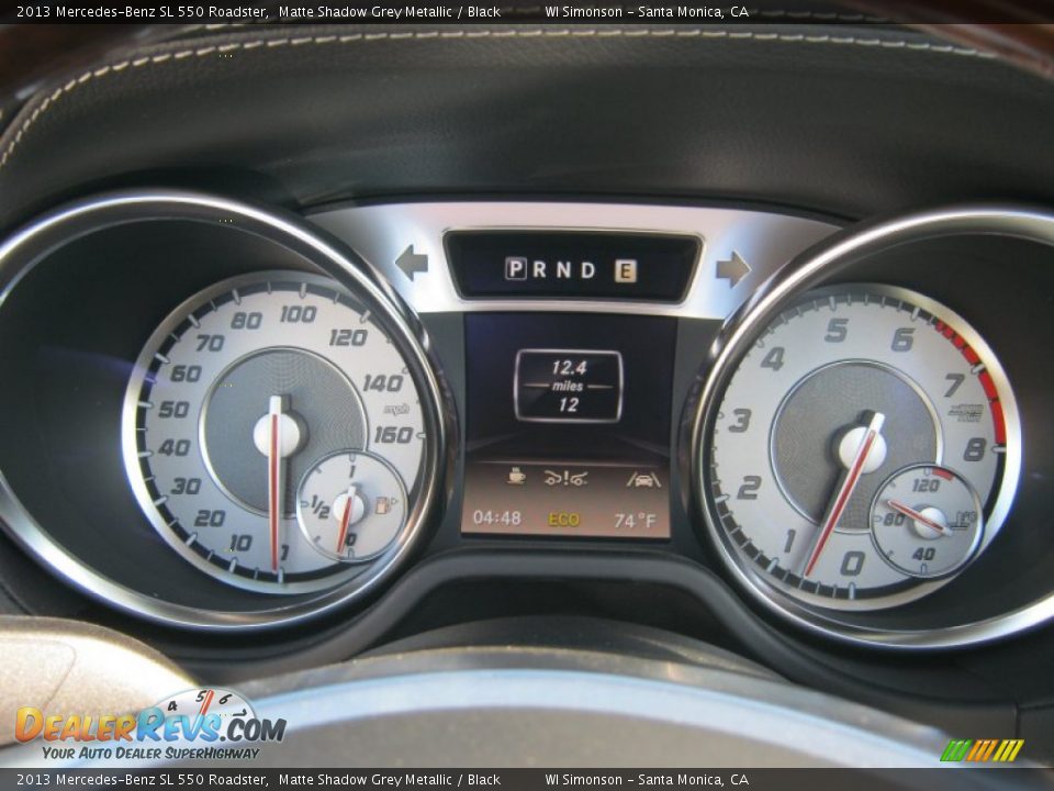 2013 Mercedes-Benz SL 550 Roadster Gauges Photo #12