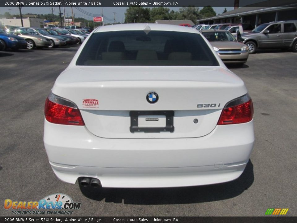 2006 Bmw 530i white #3