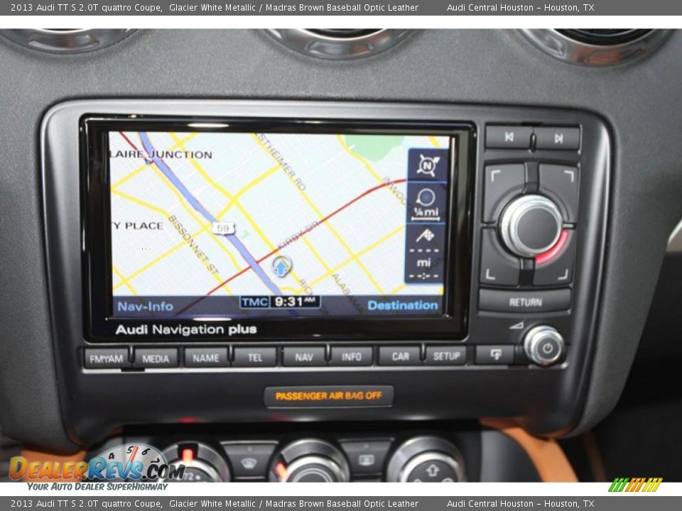 Navigation of 2013 Audi TT S 2.0T quattro Coupe Photo #8