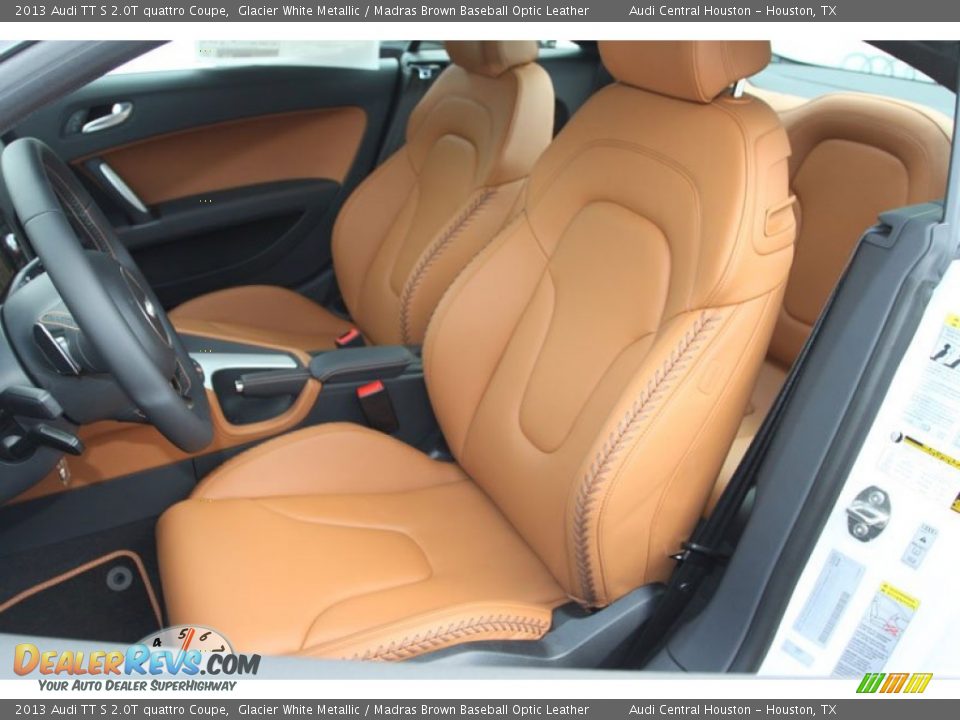 Front Seat of 2013 Audi TT S 2.0T quattro Coupe Photo #14