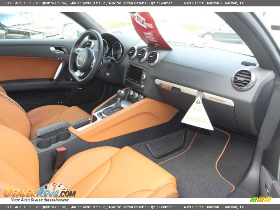 Dashboard of 2013 Audi TT S 2.0T quattro Coupe Photo #20