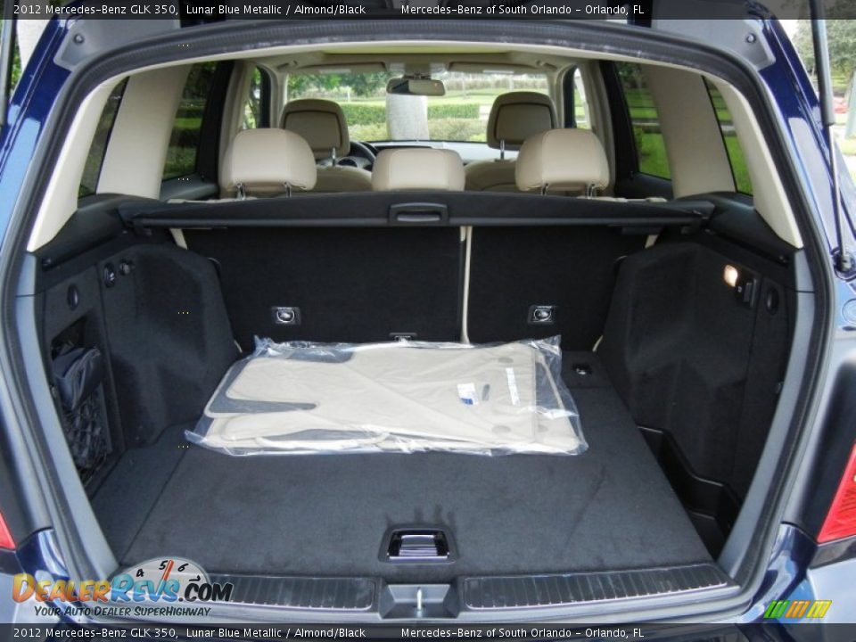 2012 Mercedes-Benz GLK 350 Lunar Blue Metallic / Almond/Black Photo #11