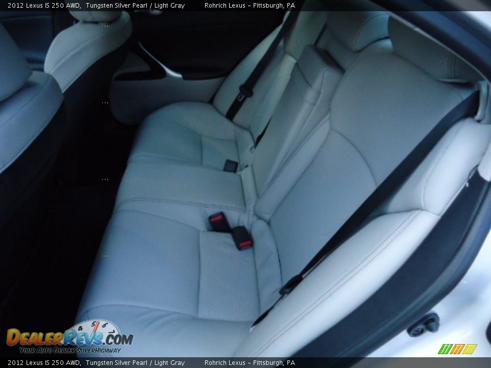 2012 Lexus IS 250 AWD Tungsten Silver Pearl / Light Gray Photo #11