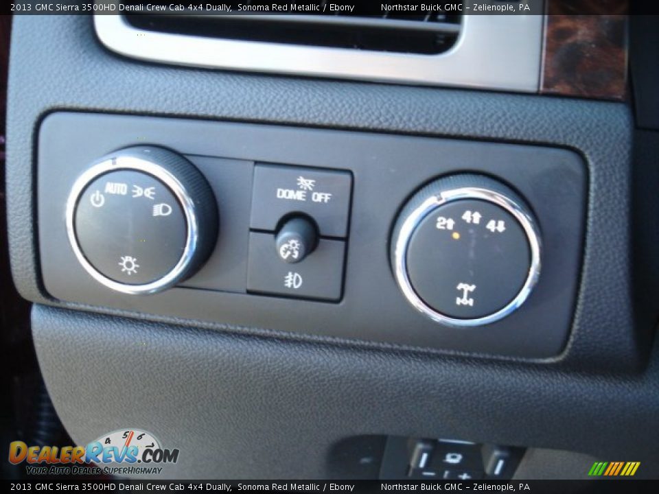 2013 GMC Sierra 3500HD Denali Crew Cab 4x4 Dually Sonoma Red Metallic / Ebony Photo #18