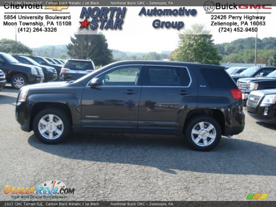 2013 GMC Terrain SLE Carbon Black Metallic / Jet Black Photo #1