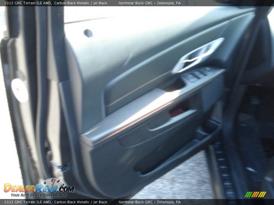 2013 GMC Terrain SLE AWD Carbon Black Metallic / Jet Black Photo #12