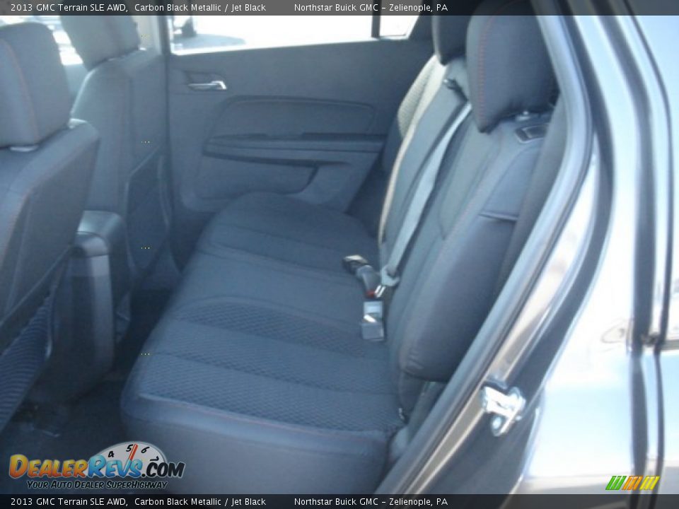 2013 GMC Terrain SLE AWD Carbon Black Metallic / Jet Black Photo #13