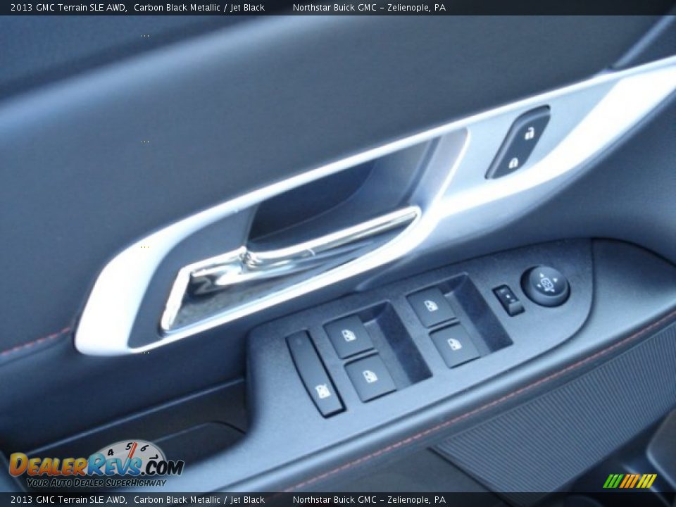2013 GMC Terrain SLE AWD Carbon Black Metallic / Jet Black Photo #15