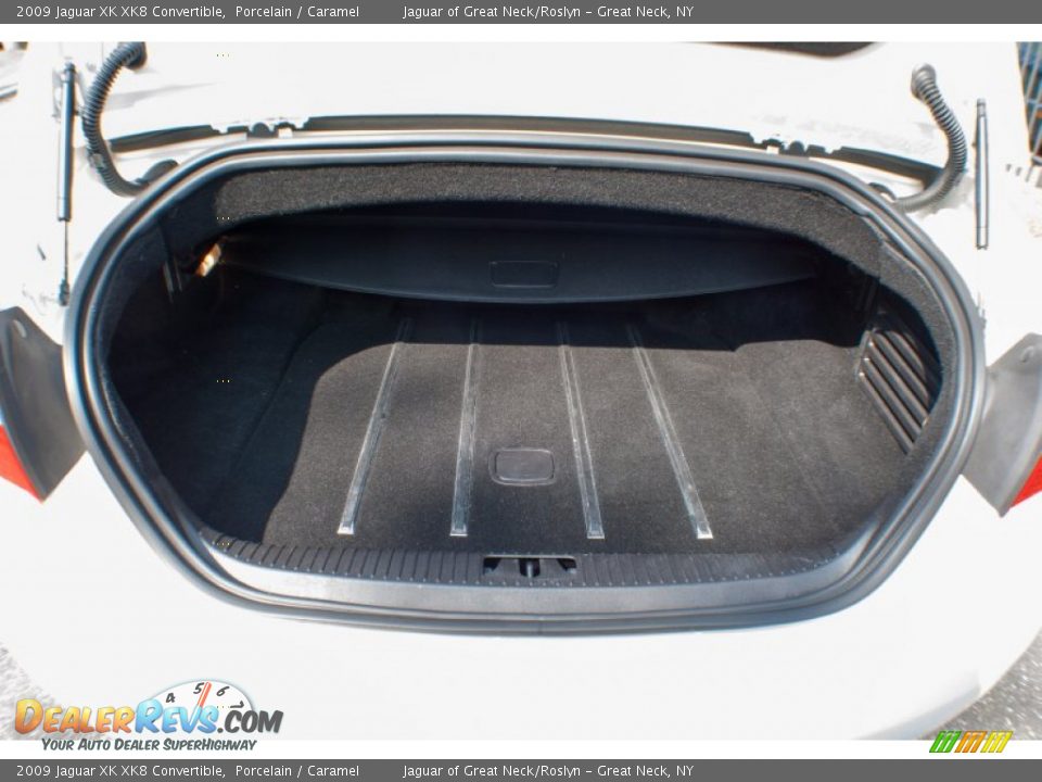 2009 Jaguar XK XK8 Convertible Porcelain / Caramel Photo #12
