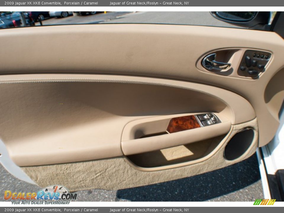 2009 Jaguar XK XK8 Convertible Porcelain / Caramel Photo #13