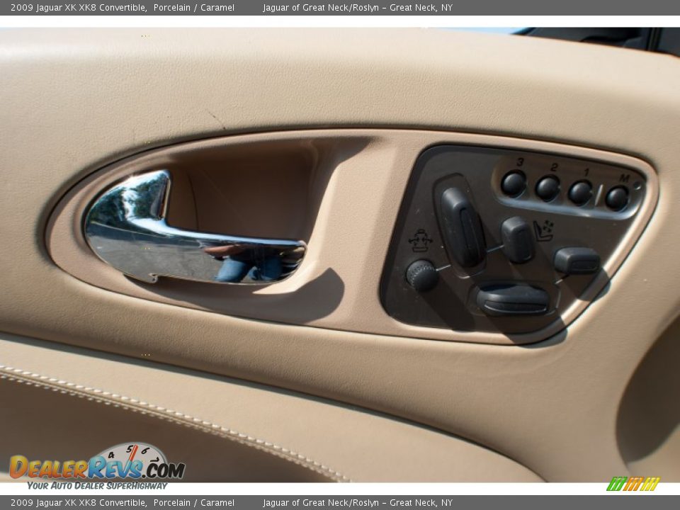 2009 Jaguar XK XK8 Convertible Porcelain / Caramel Photo #14