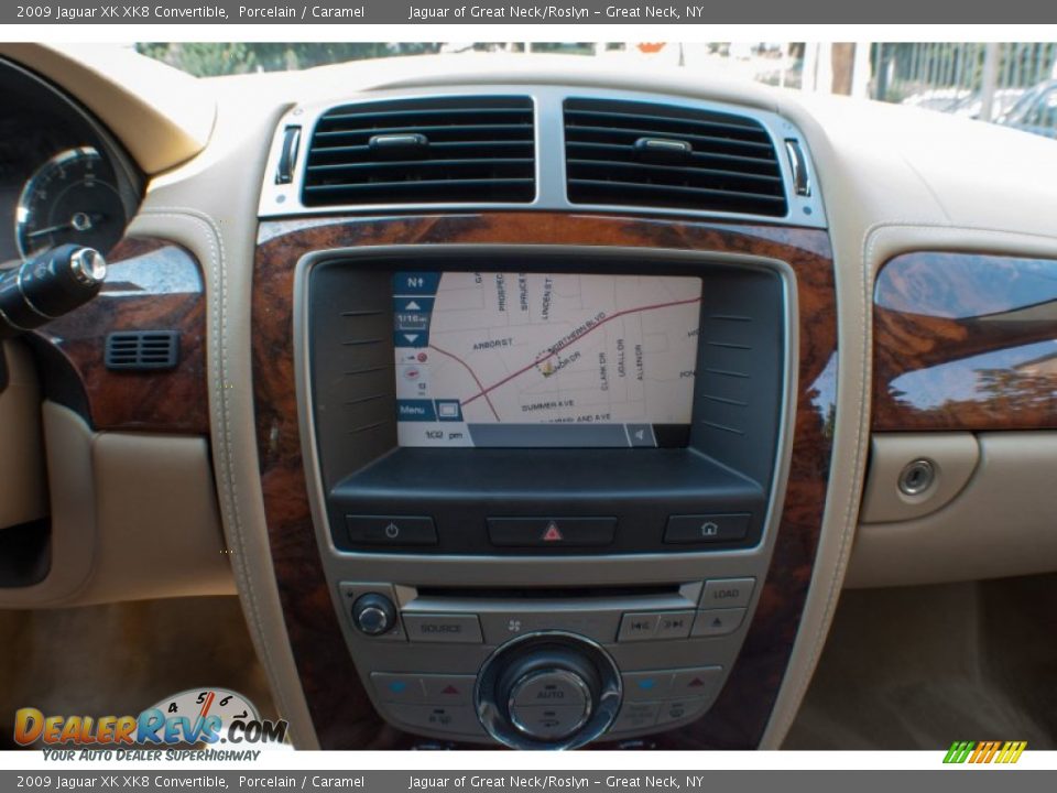 2009 Jaguar XK XK8 Convertible Porcelain / Caramel Photo #16