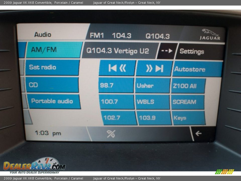 2009 Jaguar XK XK8 Convertible Porcelain / Caramel Photo #19