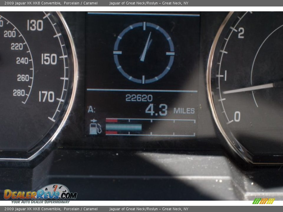 2009 Jaguar XK XK8 Convertible Porcelain / Caramel Photo #21