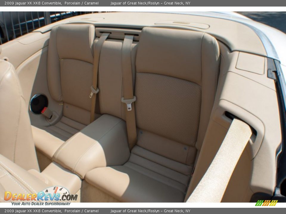 2009 Jaguar XK XK8 Convertible Porcelain / Caramel Photo #24