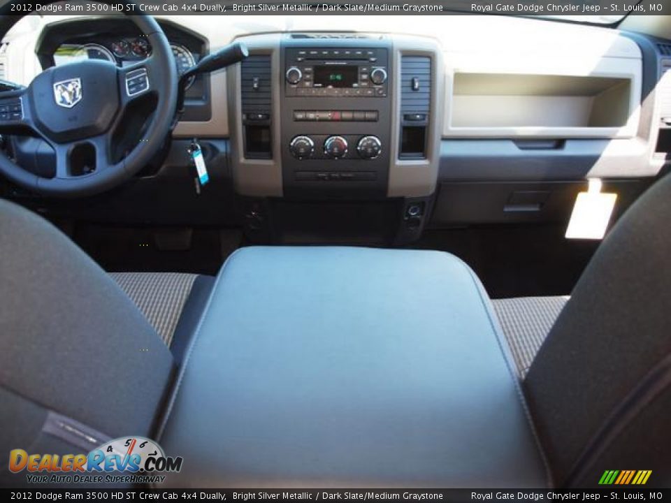 2012 Dodge Ram 3500 HD ST Crew Cab 4x4 Dually Bright Silver Metallic / Dark Slate/Medium Graystone Photo #5
