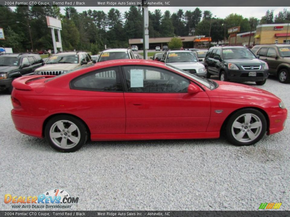 2004 Pontiac GTO Coupe Torrid Red / Black Photo #3