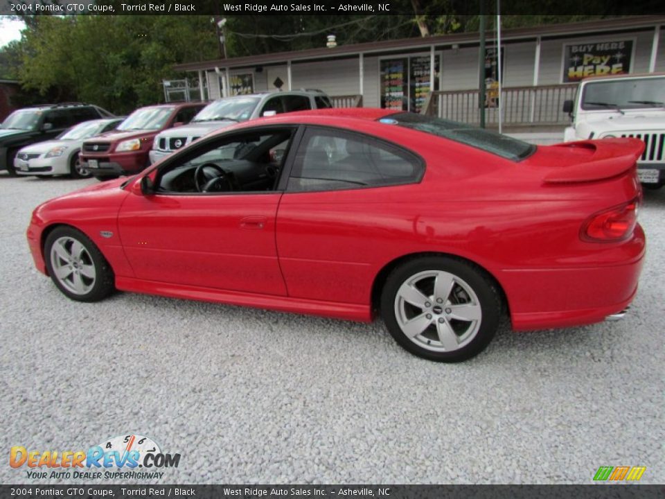 2004 Pontiac GTO Coupe Torrid Red / Black Photo #8