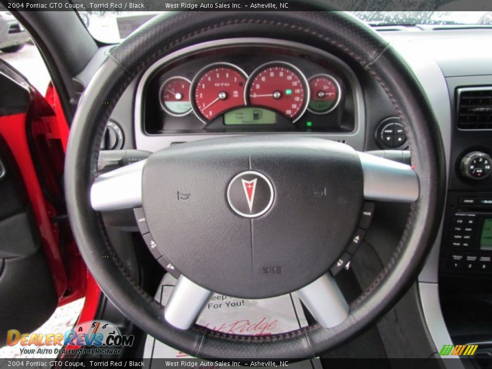 2004 Pontiac GTO Coupe Steering Wheel Photo #22