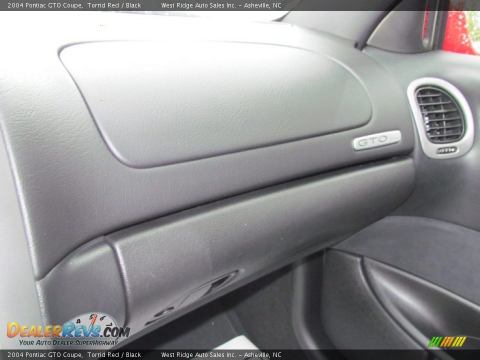 2004 Pontiac GTO Coupe Torrid Red / Black Photo #27