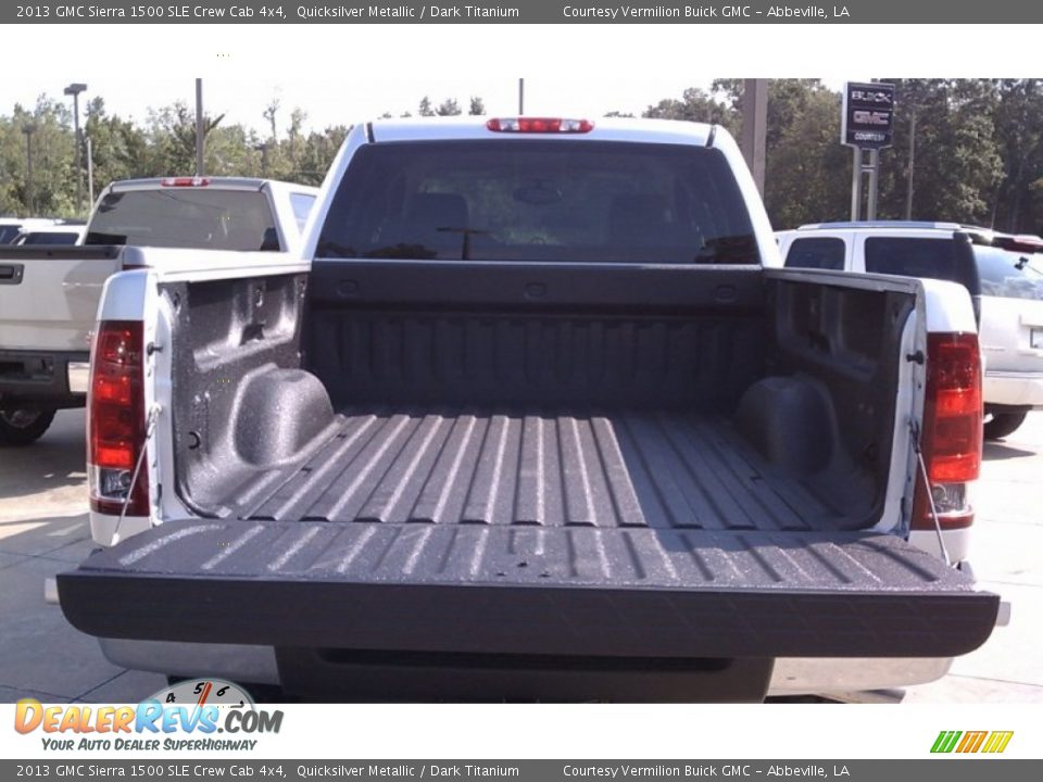 2013 GMC Sierra 1500 SLE Crew Cab 4x4 Quicksilver Metallic / Dark Titanium Photo #6