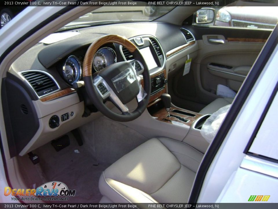 Dark Frost Beige/Light Frost Beige Interior - 2013 Chrysler 300 C Photo #2