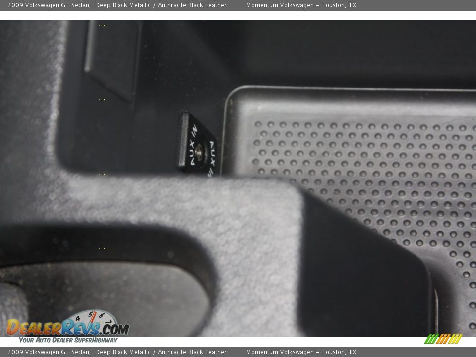 2009 Volkswagen GLI Sedan Deep Black Metallic / Anthracite Black Leather Photo #15