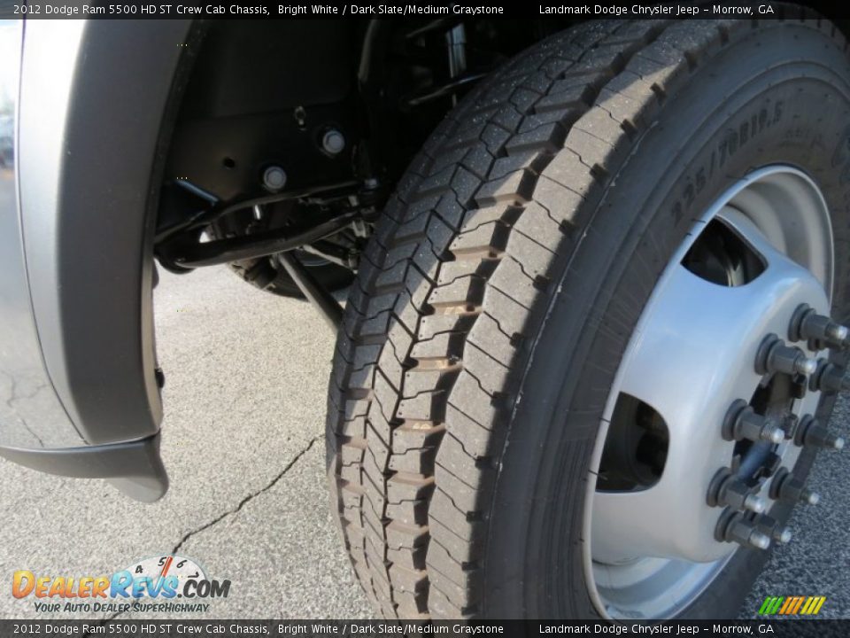 2012 Dodge Ram 5500 HD ST Crew Cab Chassis Bright White / Dark Slate/Medium Graystone Photo #13