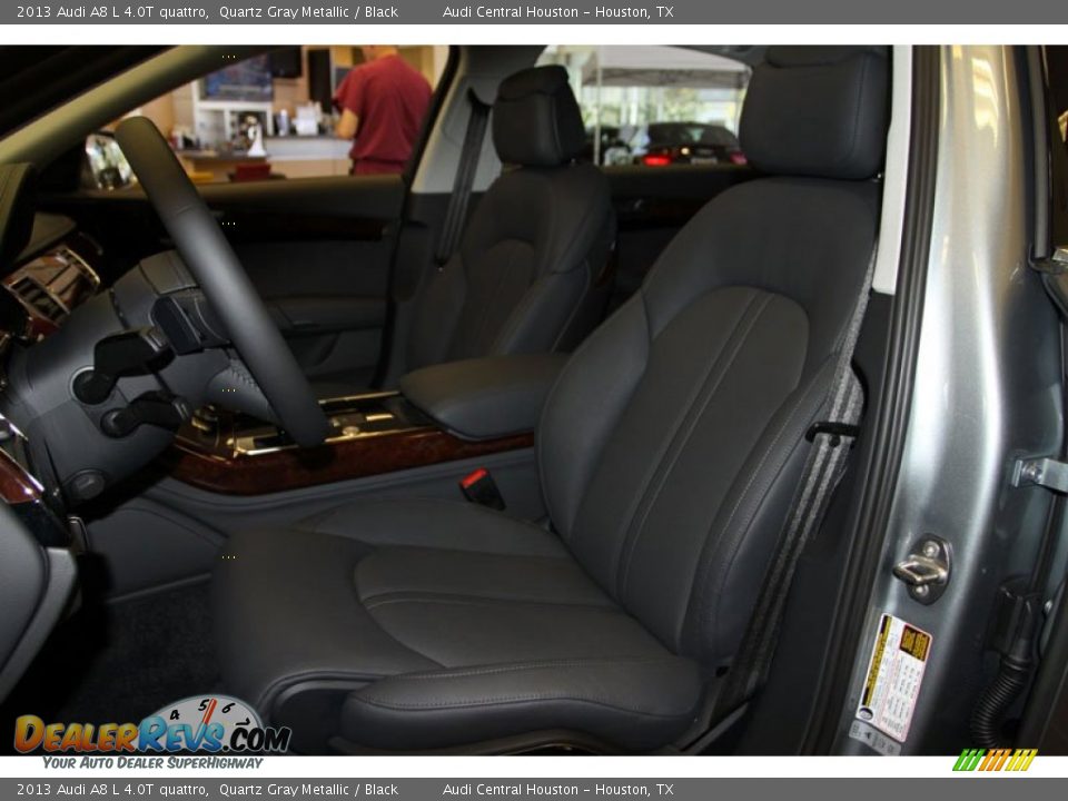 Front Seat of 2013 Audi A8 L 4.0T quattro Photo #10