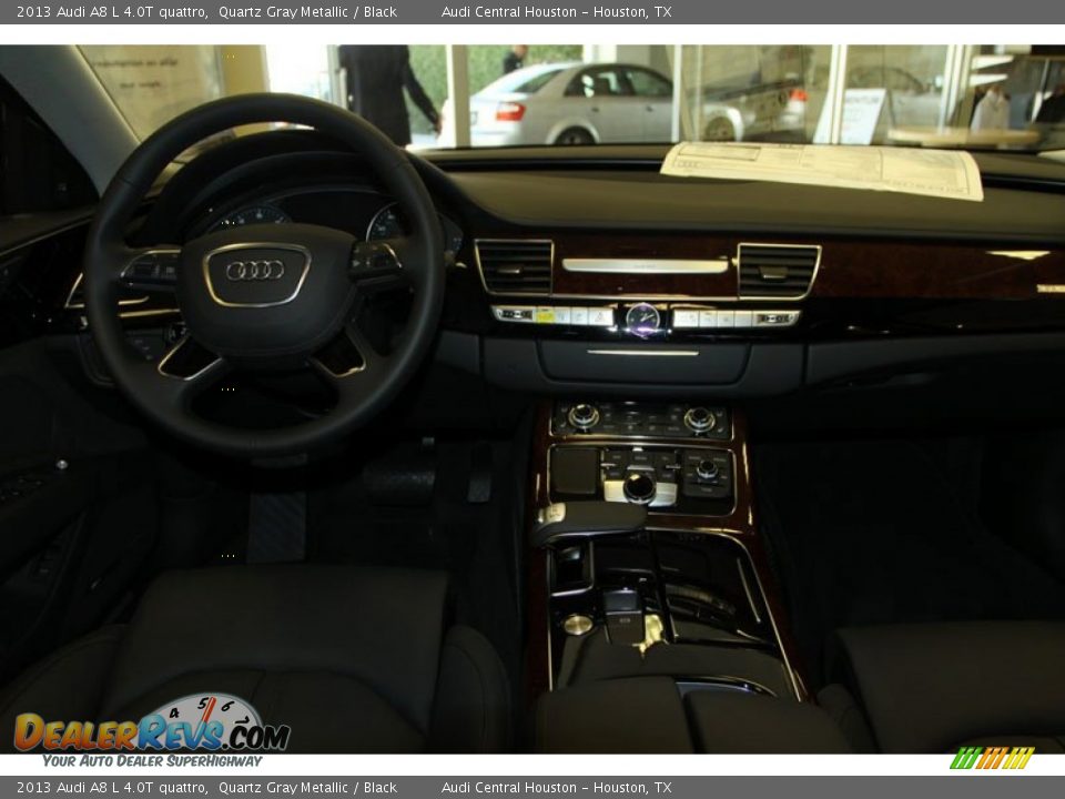 Dashboard of 2013 Audi A8 L 4.0T quattro Photo #14