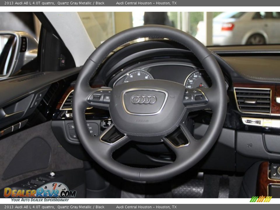 2013 Audi A8 L 4.0T quattro Steering Wheel Photo #15