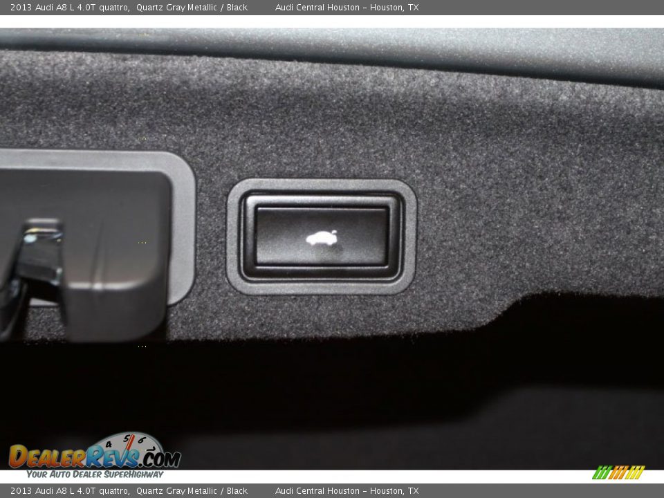 2013 Audi A8 L 4.0T quattro Quartz Gray Metallic / Black Photo #22