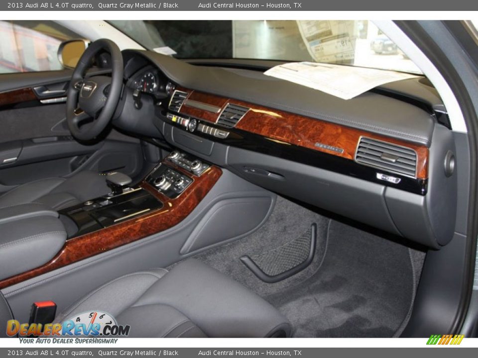 Dashboard of 2013 Audi A8 L 4.0T quattro Photo #25