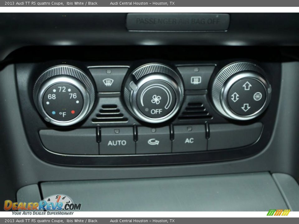 Controls of 2013 Audi TT RS quattro Coupe Photo #14