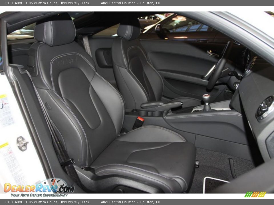 Black Interior - 2013 Audi TT RS quattro Coupe Photo #22
